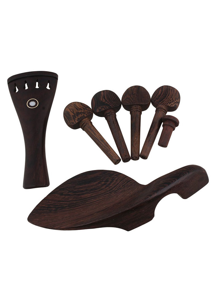 4/4小提琴雞翅木配件