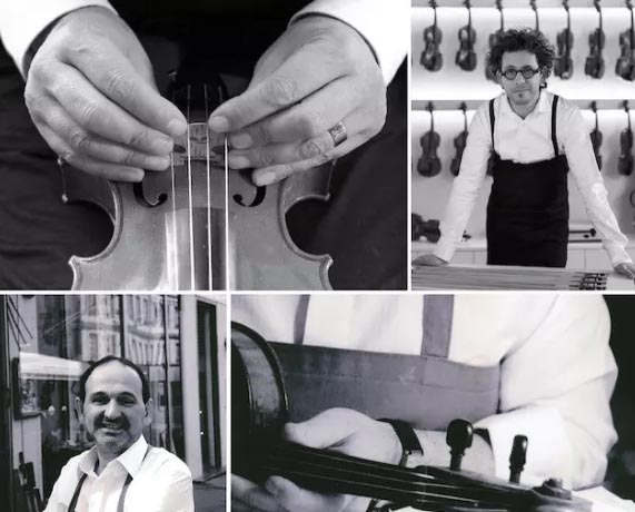 古董小提琴修復