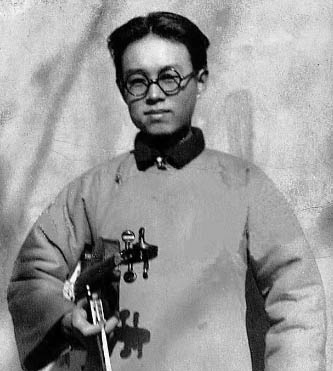 小提琴家譚抒真在北京大學(xué)音樂傳習(xí)所