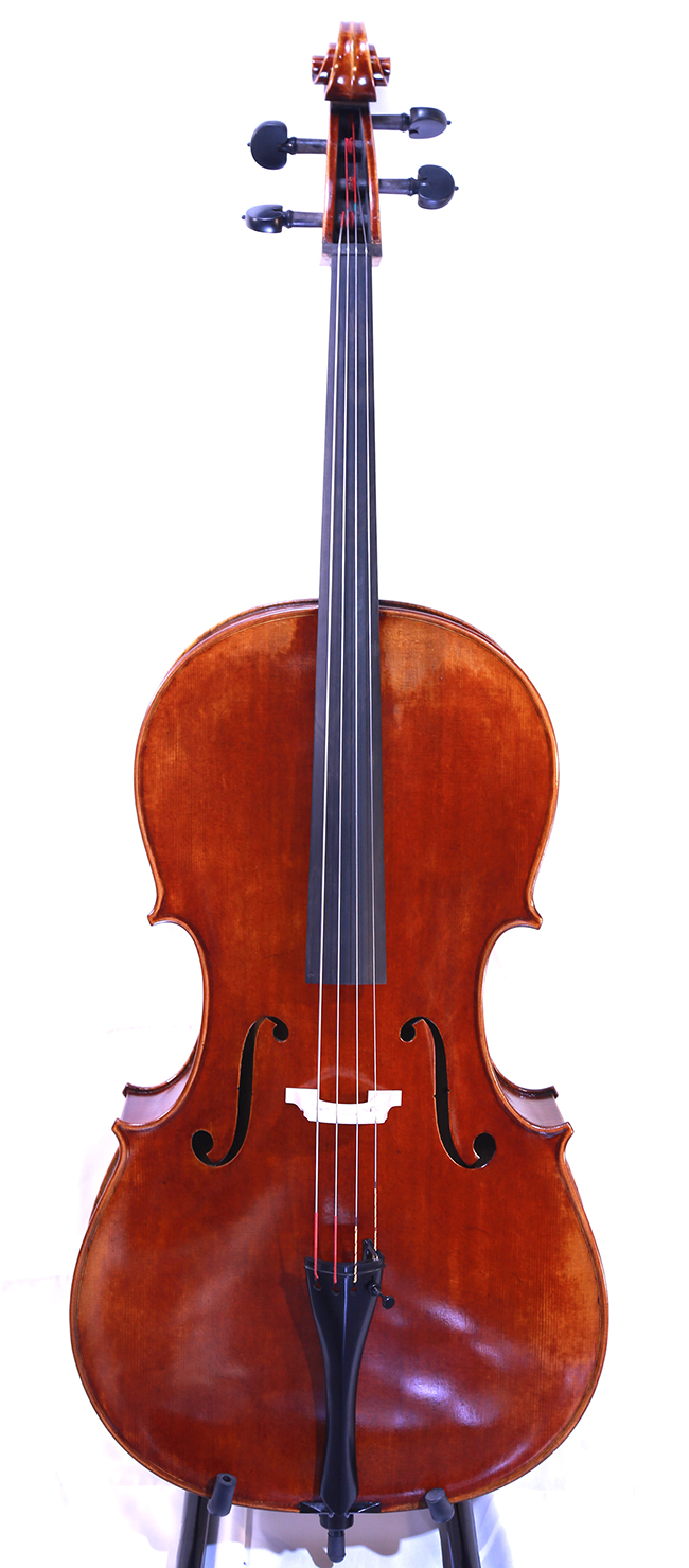 專業級仿古紅大提琴